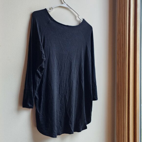 Sweet Grey Black‎ Lace Long Sleeve Jersey Size Small - Picture 12 of 15
